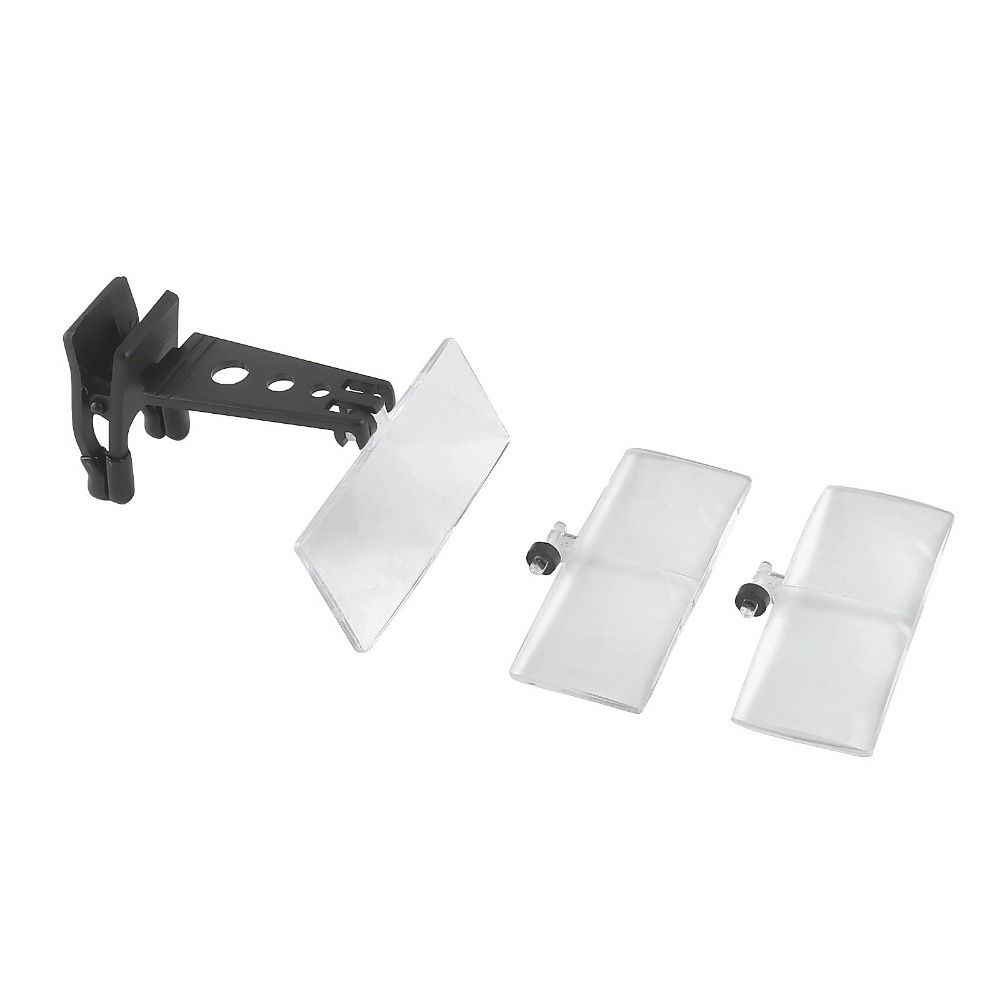 Folding Light Spec Glasses Hands Free Clip on Glasses New Magnifying Glass  Optical Instruments