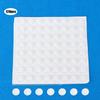 128 Piezas Almohadillas de Silicona Autoadhesivas Transparentes Antideslizantes Esterilla para Pies Protectores del Hogar 12x4mm