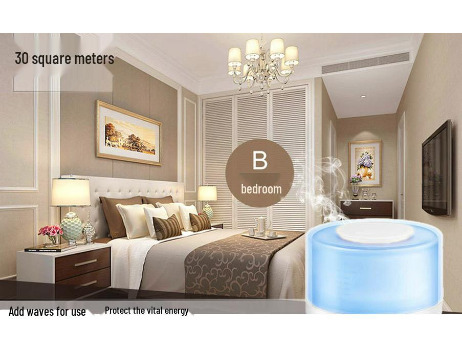 Large Capacity Ultrasonic Aromatherapy Humidifier with Remote Control