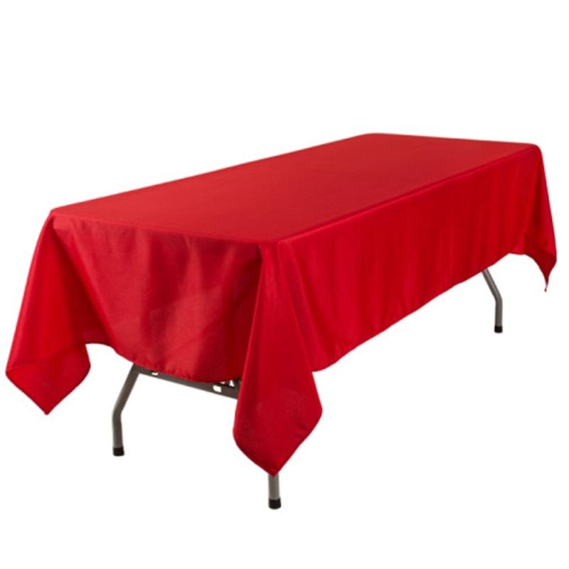 Rectangular Tablecloth Stain Resistant Polyester Table Covering Cloth for Dining Tables Easy To Clean and Maintain