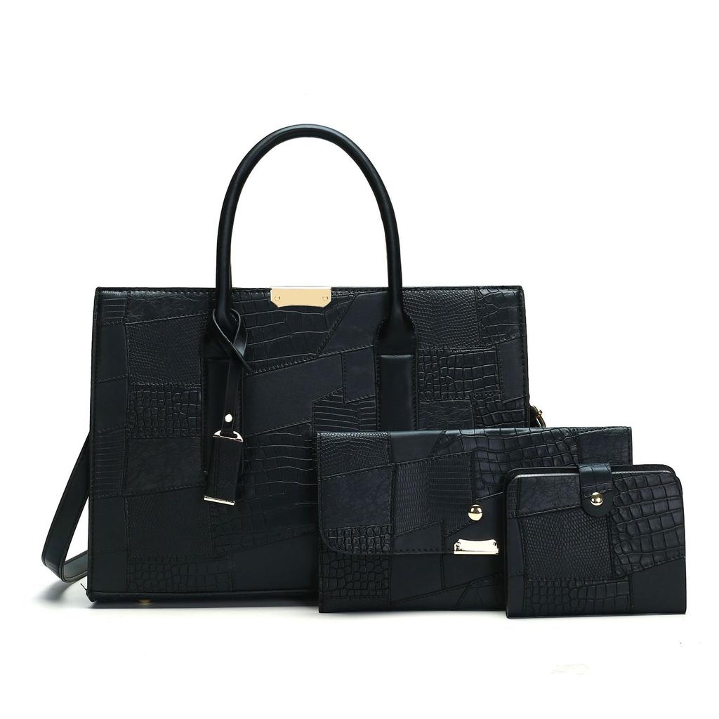 Mehrteiliges Set, Mutter-Kind-Tasche, Damenmode Damen-Tasche, Ein Schulter schräg, Tragbare große Tasche, Pendler Damen-Tasche