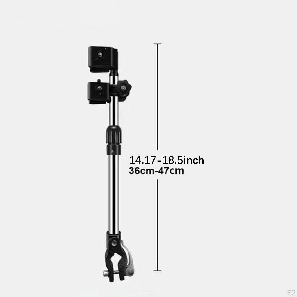 Handlebar Mount with Holder, Easy to Install for Mountain And Road Bikes.