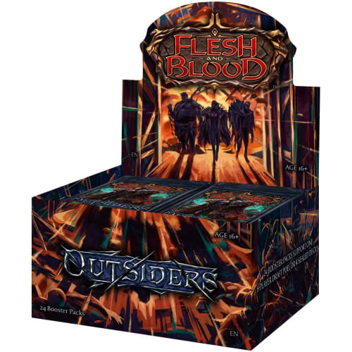 Flesh & Blood TCG: Outsiders Booster Box (24 Packs)