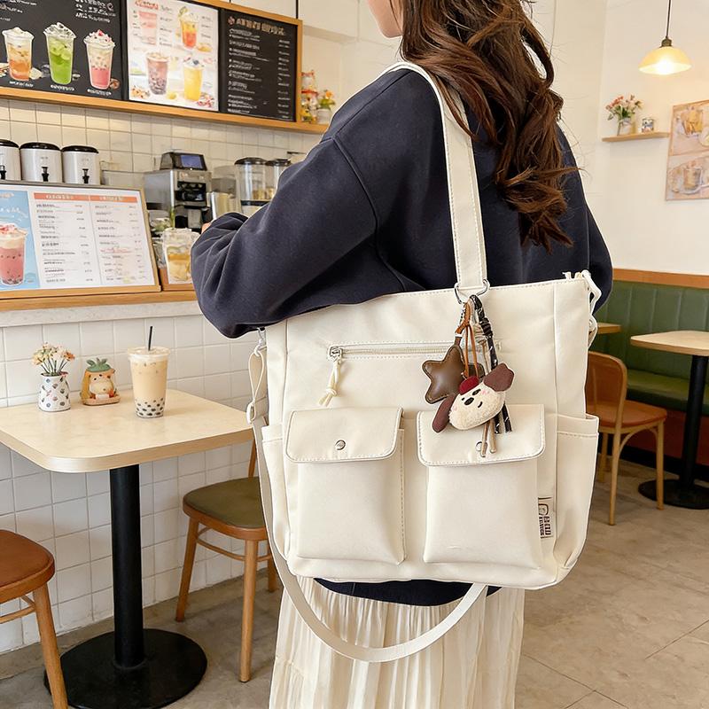 Women's Large Capacity Shoulder Bag Crossbody Bag Student's Handbag