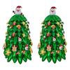 Party Props Large Inflatable Balloon Aluminum Film Christmas Tree Balloon  New Year Party