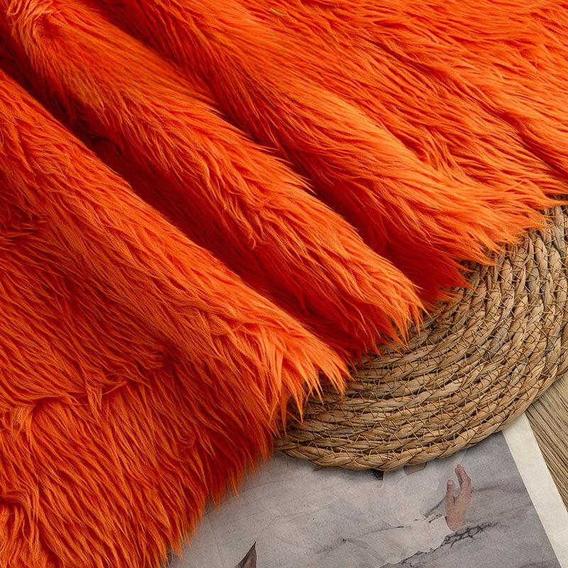 50x50cm Artificial Soft Plush Fabric Long Faux Fur Fabric For Sewing Clothes Background Cloth Cosplay Fabric Doll Toy DIY Crafts