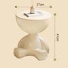 Light Luxury Cartoon Sofa Edge Table Creative Flat Head Coffee Table Small Household Plastic Coffee Table Furniture Side Table