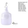 Multi-Functional Emergency LED Light Bulb with Hook Super Bright Dimmable USB Rechargeable Waterproof Outdoor Camping Light