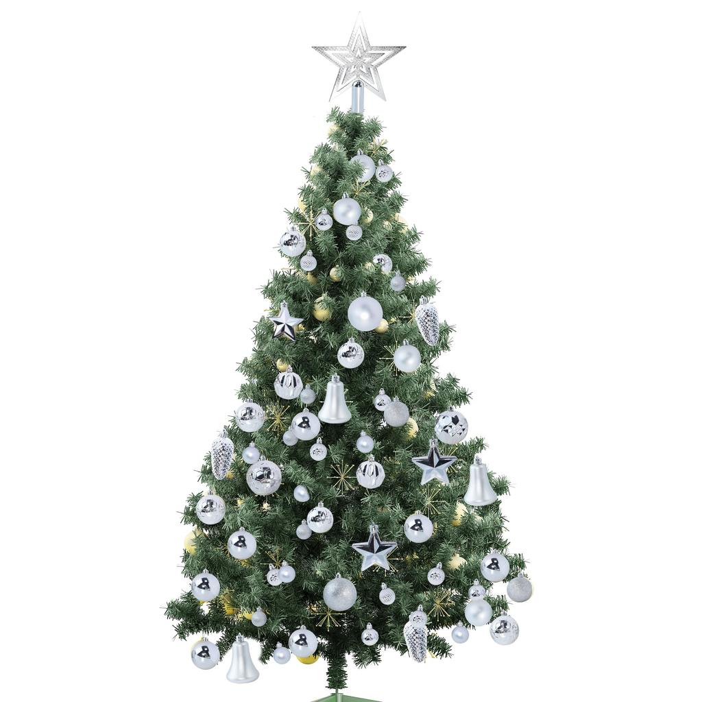 Gorgeous Christmas Ornament Ball Nordic for Christmas Tree Stylish and Gorgeous Decor for and Adding a New Atmosphere 45-Piece Set, Style,