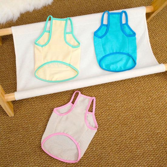 Dog Cooling Vest for Small Medium Dogs Soft Breathable Summer Dog Outfits Cute Spaghetti Strap Sleeveless Puppy Clothes