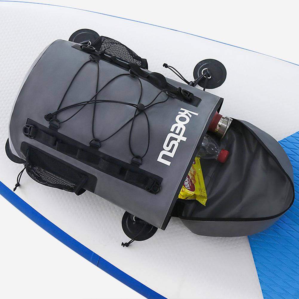 15/40L Paddle Board Bag Waterproof Paddle Board Deck Bag Dry Sack for Stand-Up Paddleboard and Kayaking Accessories