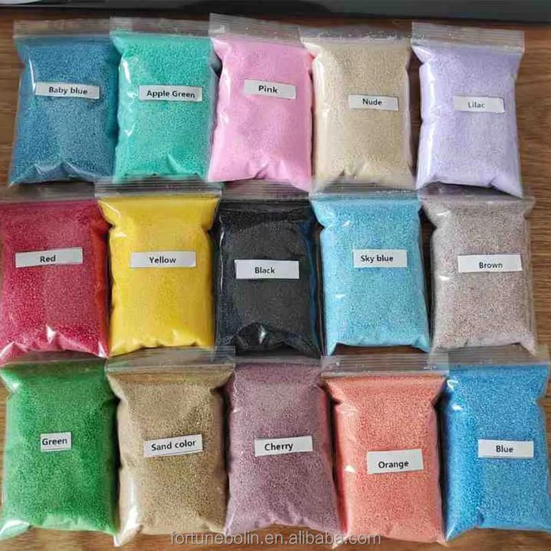 100% Natural Colorful Sand Wax Candles Pearled Candle Scented Aesthetic Luxury Wholesale Standard&Rose