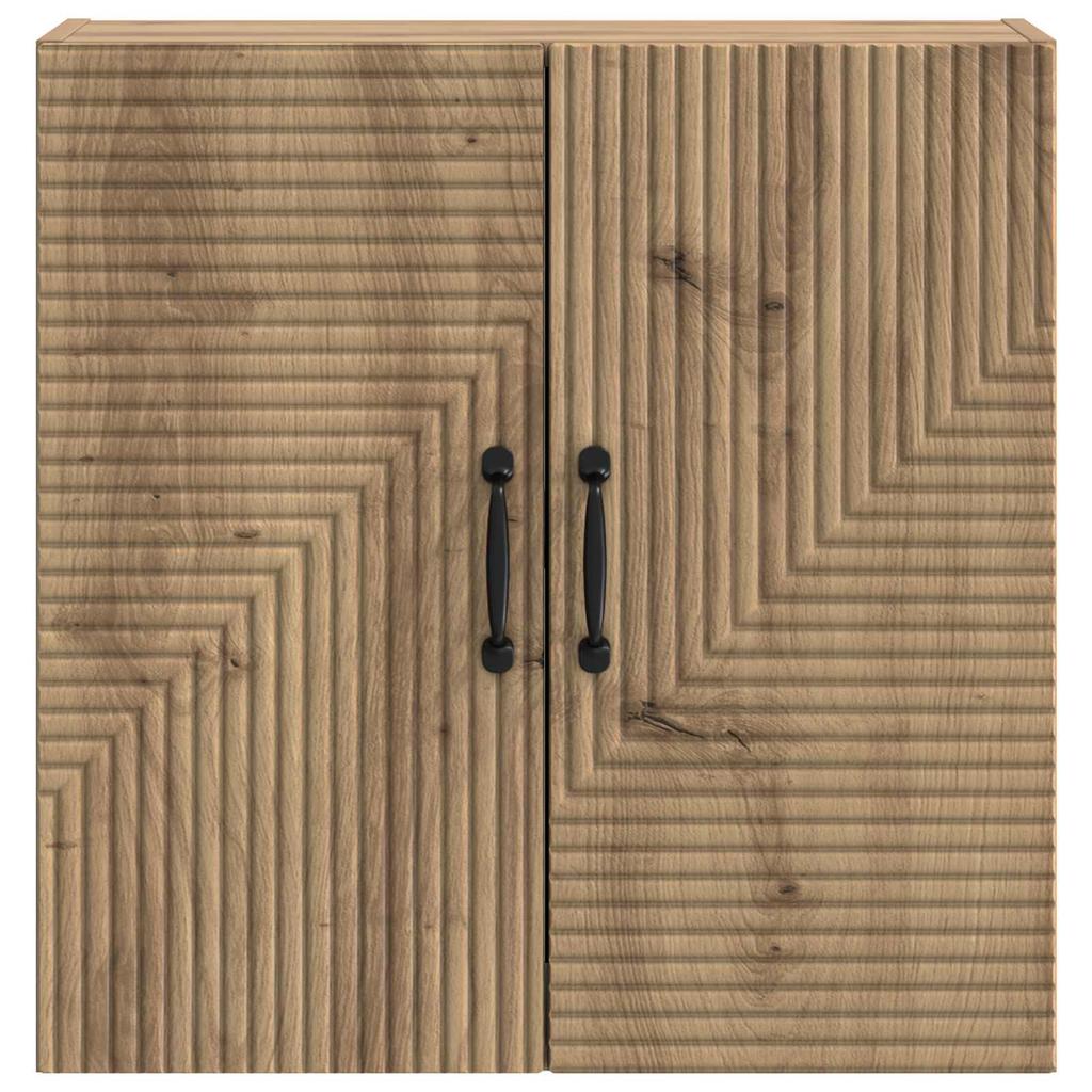 Wall Mounted Cabinet Artisan Oak 59 x 31 x 60 cm Particleboard