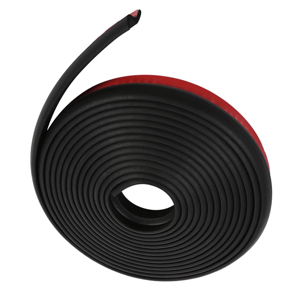 Car Door Wther Strip   Shape EPDM Rubber with Adhesive Tape Wind Noise   Fit for Car Truck SUV