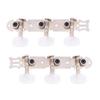 3+3 AcrylicClassical Guitar String Tuning Peg Tuners Machine Heads Silver
