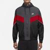 Nike Colorblock Gewebte Sportliche Freizeit-Kapuzenjacke Herren Oberbekleidung Grau DC0502-070