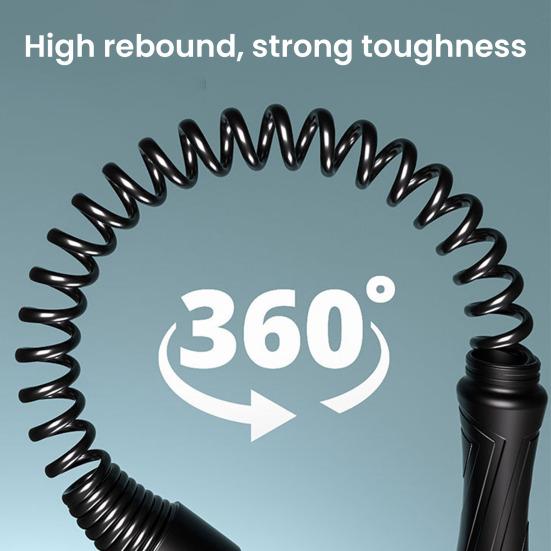 1 Pair Ropeless Battle Rope Lightweight Portable Workout Rope Muscle Arm Strength Training Non-slip Beginner Home Gym Workout Rope