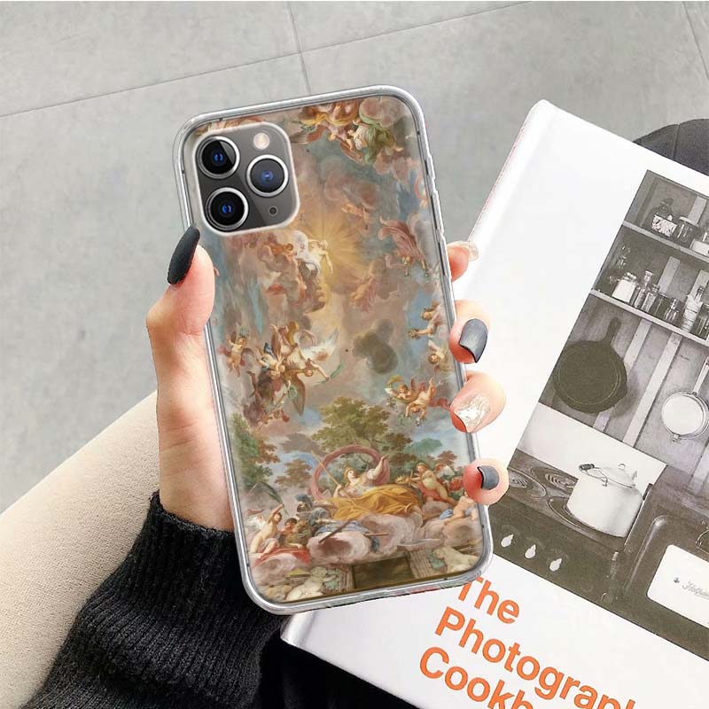 palace of versailles The Creation of Adam Phone Case For Apple iPhone 17 Air 16 15 Plus 14 + 13 Mini 12 11 Pro Max 7 8 SE 16Max