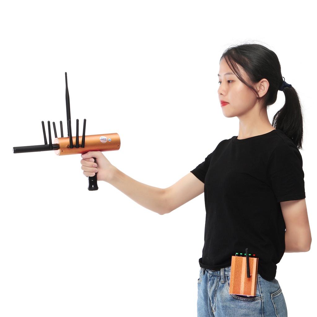 Mini 10x Antenna Metal Detector Professional Underground High Sensitivity Gold Detector Digger Large-scale Scanner Prospecting