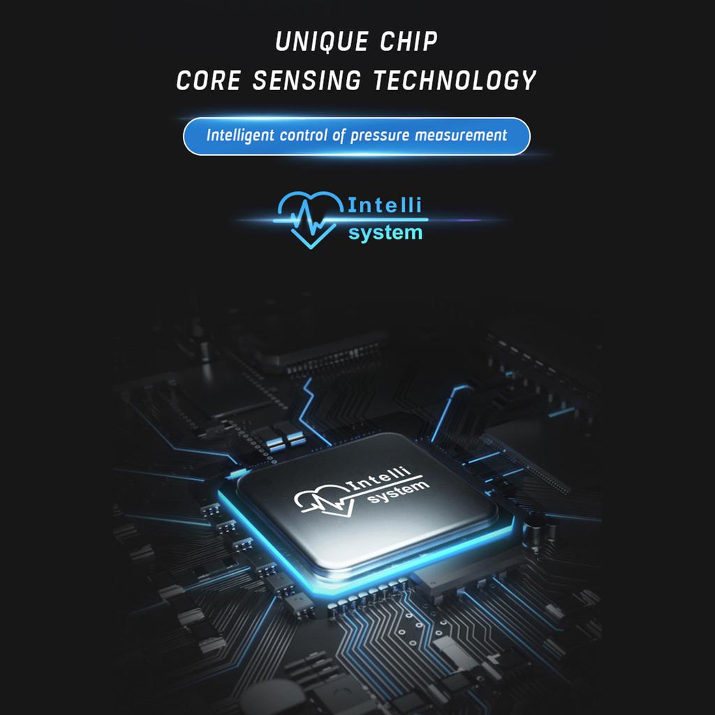 Blood Pressure Monitor Contact Screen Three-color Display Wrist Measurement Two-person Memory