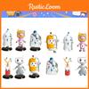 Lankybox Cat Toy Pvc Figurines Set Of 6 In Opp Bag