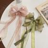 Fabric Bow Hair Clip Girl Simple Fashion Korean Spring Clip Hair Accessories
