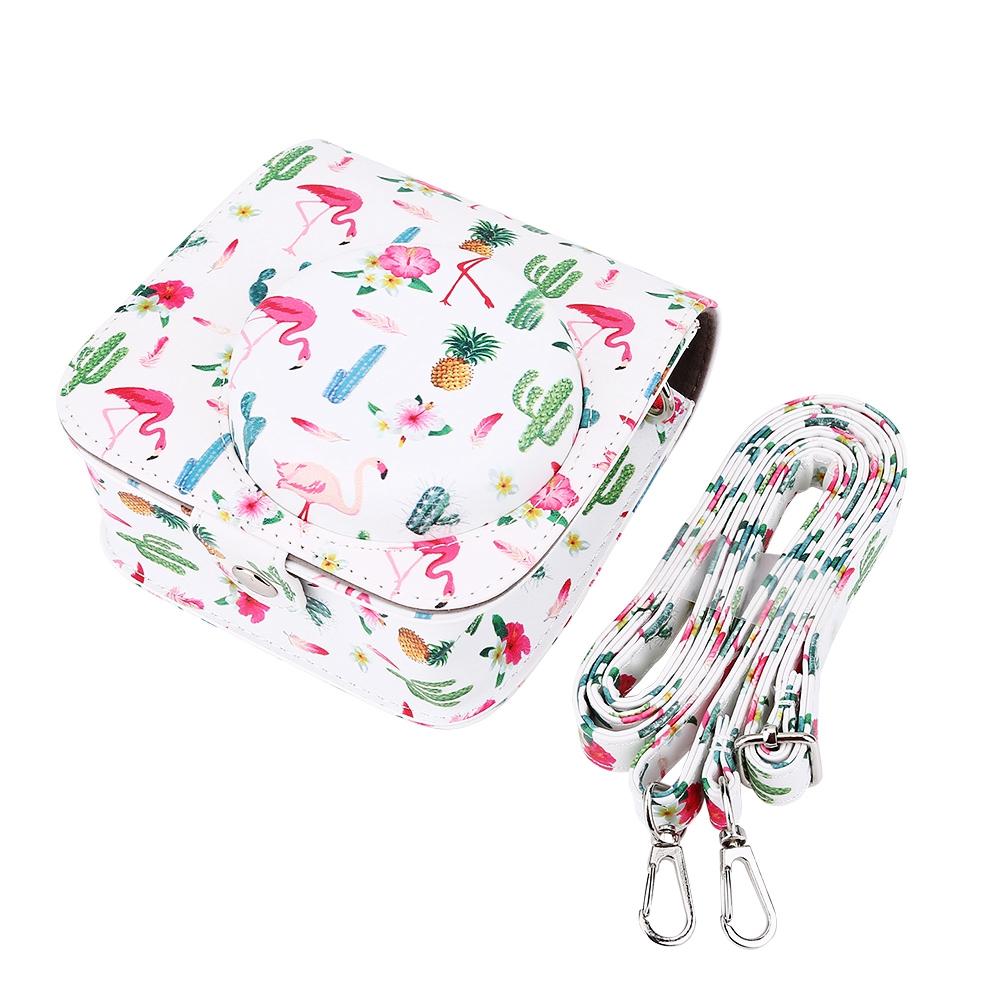 

Protective Camera Case Bag with Shoulder Strap for Fuji 8Celsius8+Celsius9(White)
