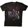 Naruto Shippuden - Akatsuki Group Adult T-Shirt - Black - Officially Licensed(1)