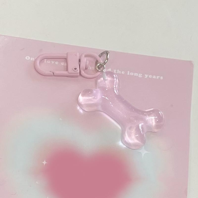 

Милая собачья кость кулон брелок милый брелок для женщин девушка сумка кулон украшения аксессуары розовый