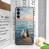 Custodia per Telefono con Fantasia Divertente di Gatto Cartone Animato per Motorola Moto Edge 50 Fusion 40 30 Neo G24 E14 G75 G85 G84 G54 5G Cover Antiurto