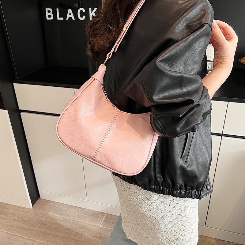 Premium Sense Niche Bag Women's Spring and Summer 2025 New Retro Versatile Shoulder Messenger Bag Underarm Work Dumpling Bag
