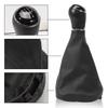 Gear Knob 5 Gears+ Gear Stick Boot Gaiter Black 2K0711113 1T0711113 For Caddy Lavida Touran 2K 2004-2015