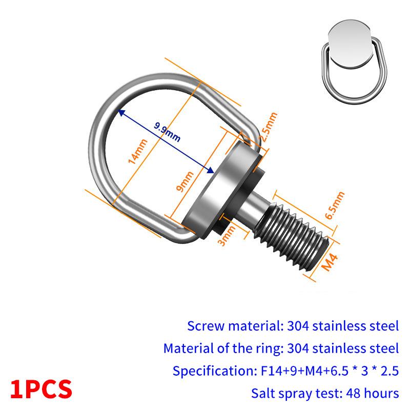 M4 Hand-Tightened Drone Quick Release Remote Control Screw Shoulder Strap Lanyard Screw Drone Accessories Suitable For Dji