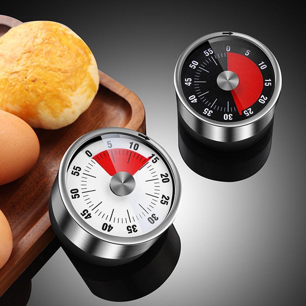 Sounding Visual Countdown Clock Magnetic Rotating Timer Kitchen Tool Mechanical Timer  Exercise