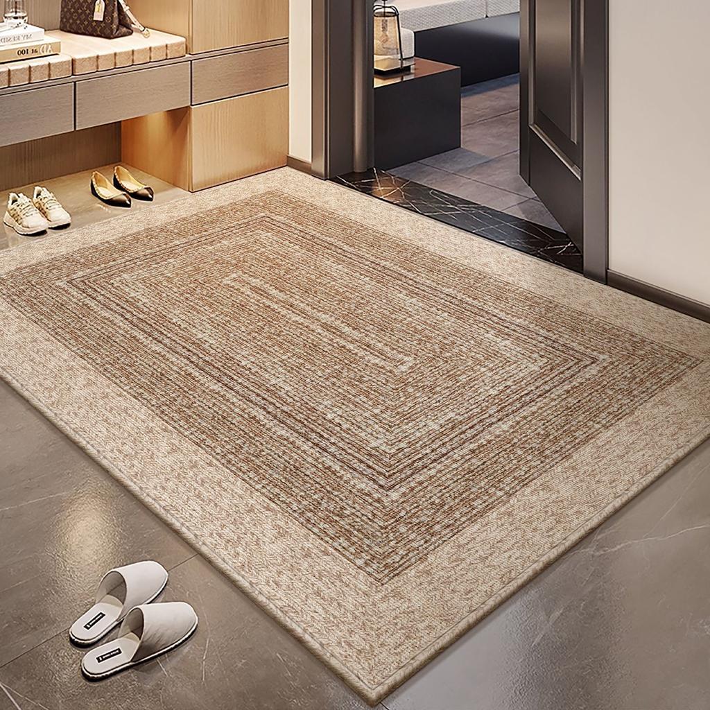 Light Luxury High-Grade Door Mat, Door Mat, Door Carpet, Door Entry, Household Non-Slip And Dirt-Resistant, Easy To Take Care Of, Can Be Cut Foot Mat