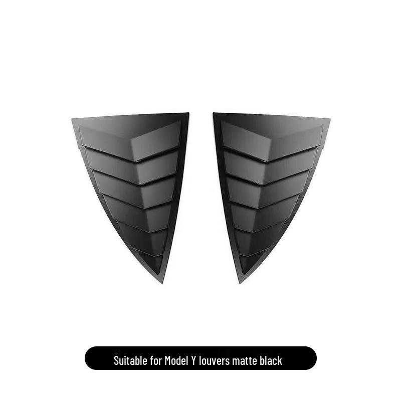 21-25 Model Y Rearview Mirror Cover Fender Decoration