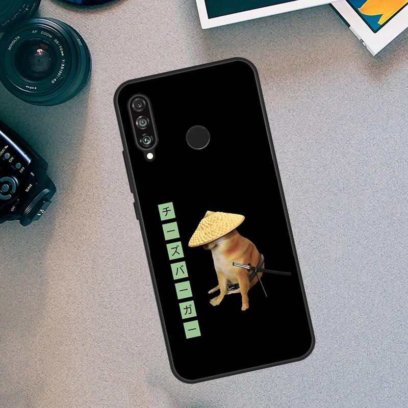Cheems Doge Meme Funny Doggy For Huawei Nova 5T 9 10 SE 3i 7i 8i 11i 12i Y60 Y61 Y70 Y72 Y73 Y90 Y91 P30 P40 Lite Case