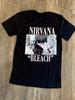 Nirvana Bleach T Shirt, Black Unisex T-Shirt