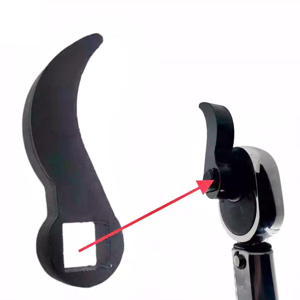 2pcs Ox Horn Shaped Pry Bar Wrench Adaptor Compact Half Shaft Removal Tool  Disassembly