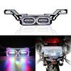 Vibrant LED Motorcycle Brake Light with Quick & Slow Flash Small  LED Tail Lamp Energy Saving Light for Night ridings 