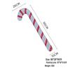 Inflatable Christmas Candy Cane Courtyard Decoration: Festive Outdoor Ornament for Parties