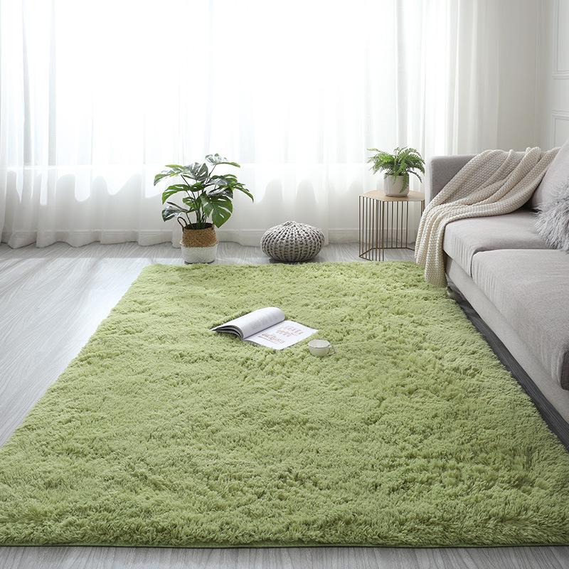 WTEMPO Living Room Carpet Plush Floor Mat Pink Soft and Comfortable Sofa Cushion Bedroom Living Room Foot Mat