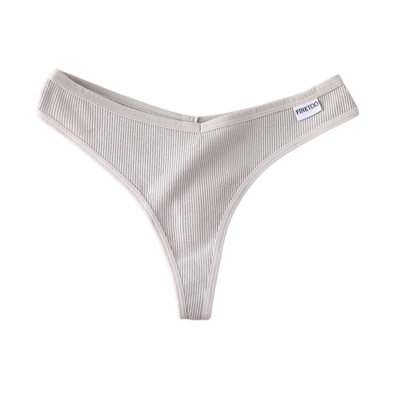 

Женские стринги, трусики-стринги, хлопковые, сексуальные, с низкой посадкой L