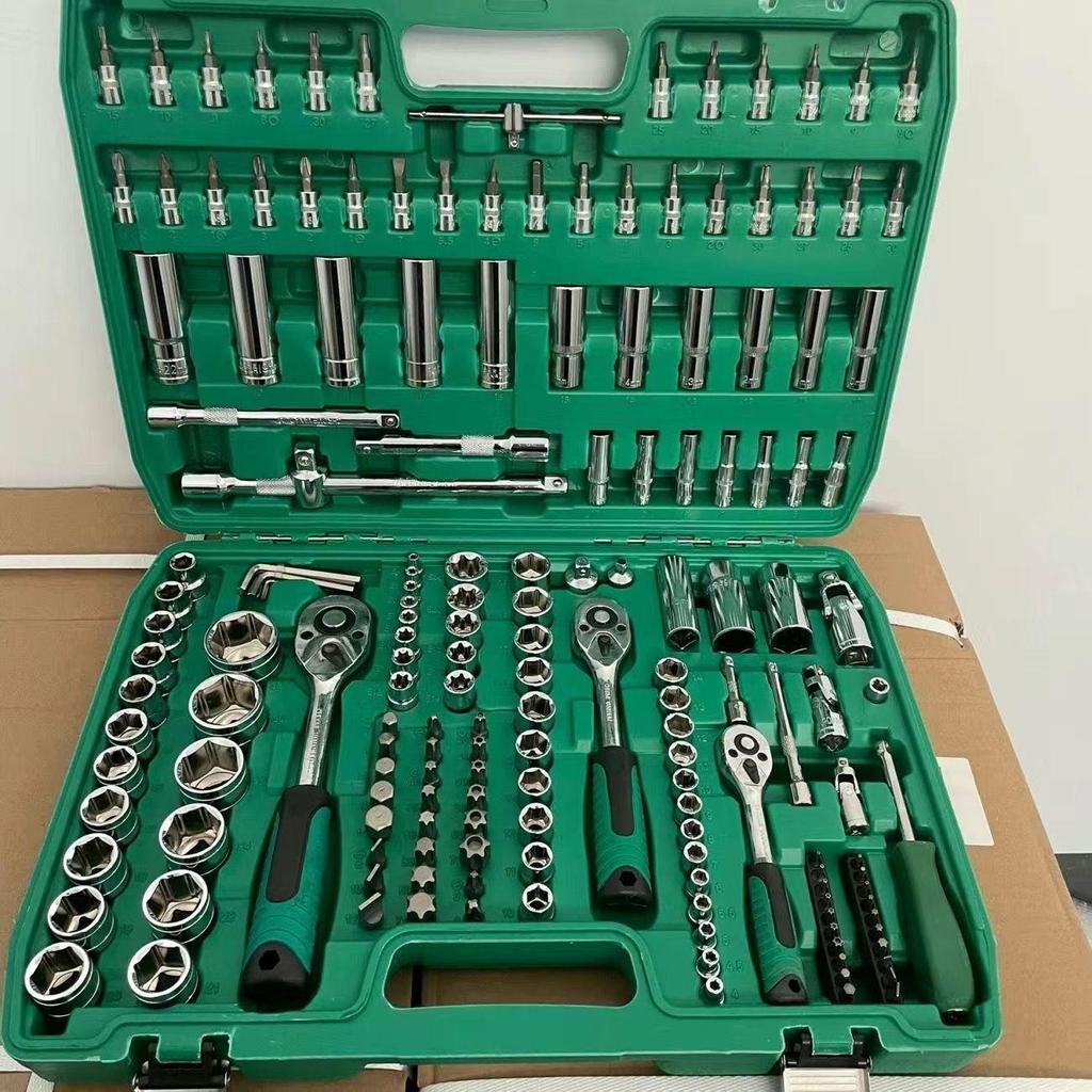 Set de 150 de piese pentru scule de reparații auto – Cheie tubulară și scule combinate