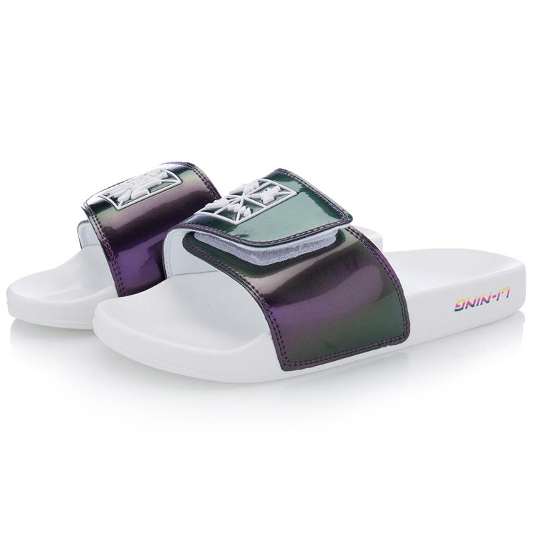 Li Ning Slide Slippers Women's Iridescent AGAQ004-3