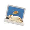 Cute Toast Bread Cats Phone Stand Desk Resins Figurine Ornament Smartphones Tablets Holder for Home or Office Decors
