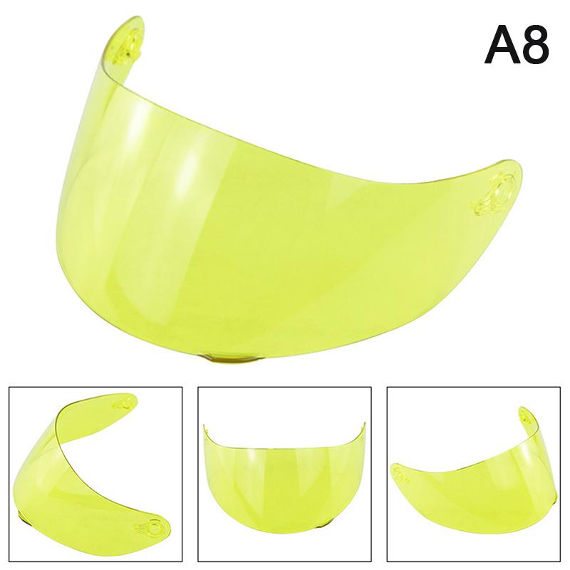 Helmvisier für Agv K1 K3Sv K5 Motorradhelm Brille Motorradhelm Verfärbendes Glas Nachtsicht Visier Glas Schild