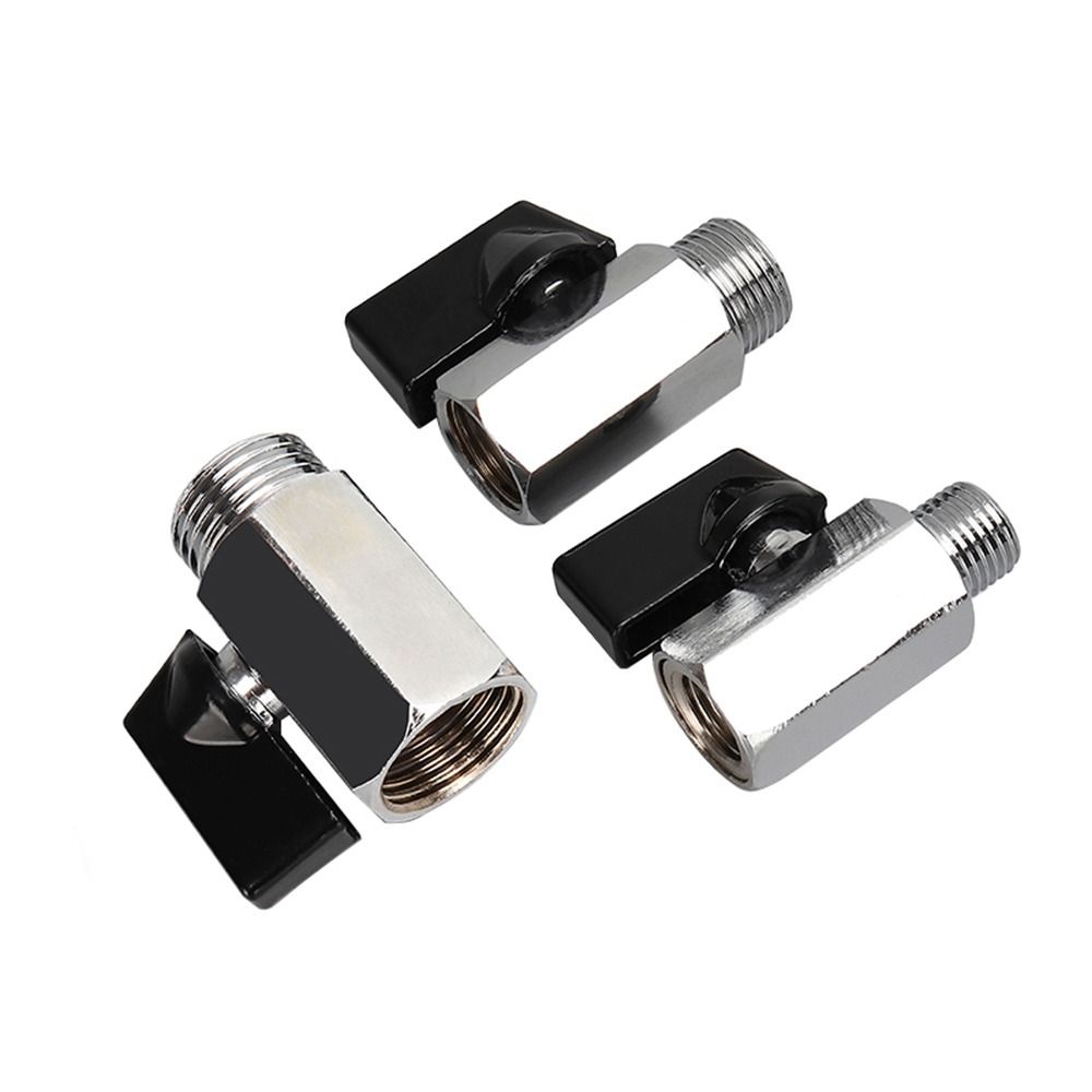 Plated Brass Brass Ball Valve Male To Female/Female To Female Water Gas Oil Shut Off Valve