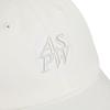 Adidas Letter Embroidery Decoration Cotton Baseball Cap Unisex caps White JF1201