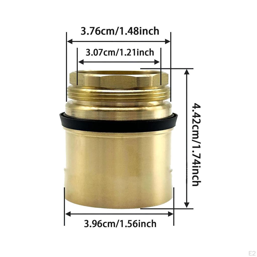 RP51503 Bonnet Nut Easy to Install Brass for Household Faucet Cartridge Professional Leakproof